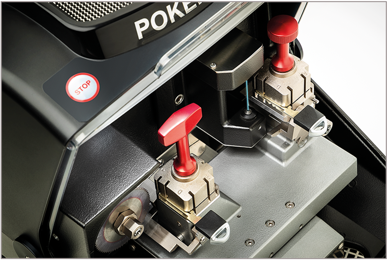 Poker Pro optik okuyucu detayı