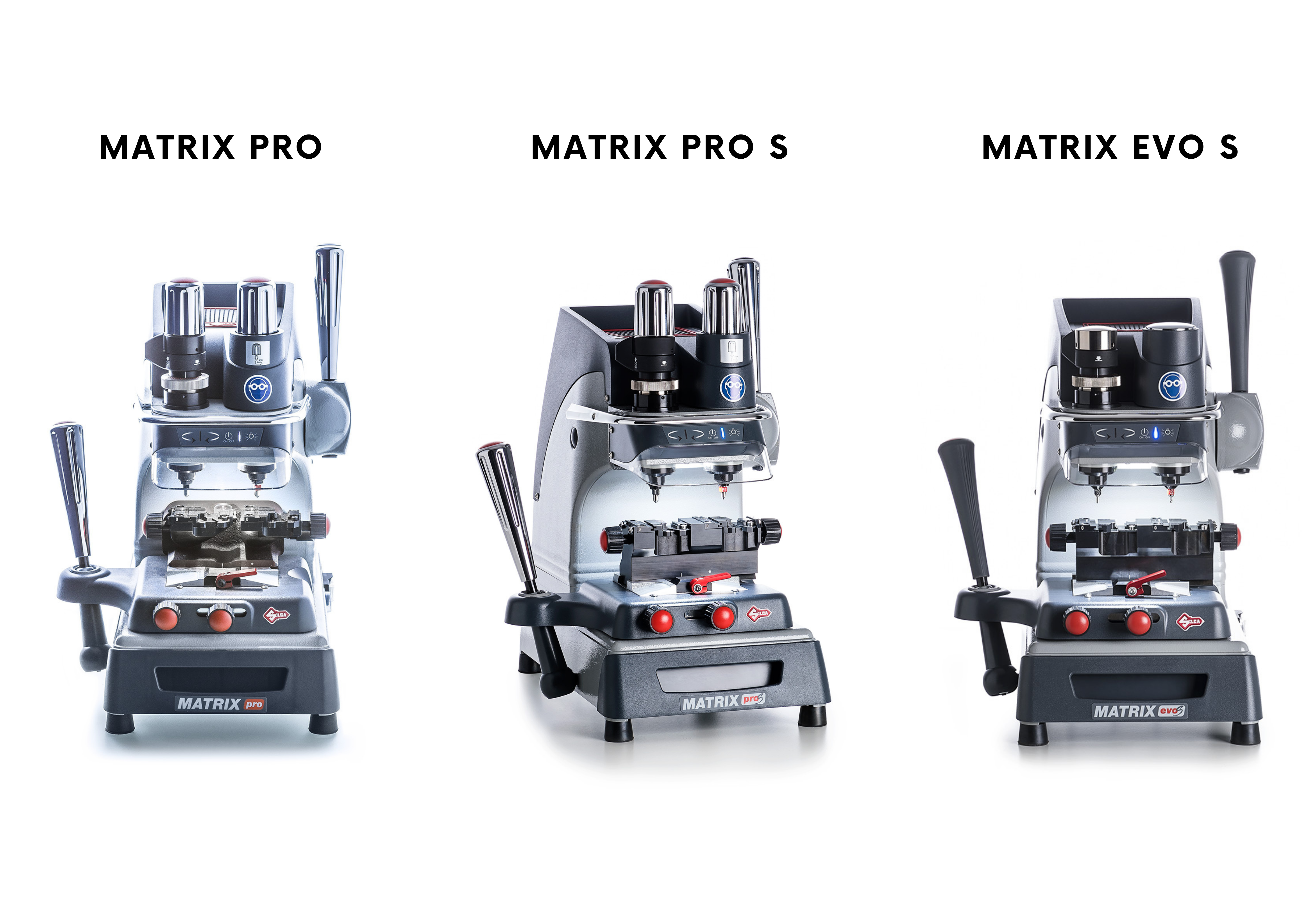 Silca Matrix modelleri - Matrix Pro, Matrix Pro S, Matrix Evo S görseli