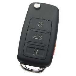 Audi A8 Proximity Sustalı Kumanda 3 butonlu 433MHz PCF7943 HITAG2 ID46 Transponder - 1