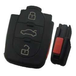 Audi Small battery 3+1 butonlu Kumanda Kabı part panic 1616 model - 1