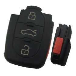 Audi Small battery 3+1 butonlu Kumanda Kabı part panic 1616 model - 1
