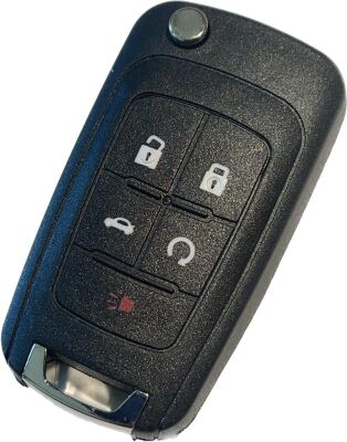 Chevrolet Keyless 4+1 Butonlu 434MHZ 7952 Çipli Kumanda - 1