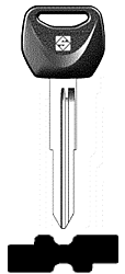 CHON63FP-10 Oto Anahtarı Çipsiz - Silca