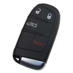 Chrysler Dodge Jeep Smart Kumanda 3+1 Button Auto Start Tipi 433MHz PCF7953 - 2
