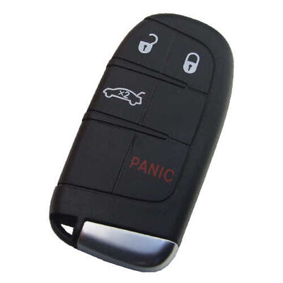 Chrysler Dodge Jeep Smart Kumanda 3+1 Button Auto Start Tipi 433MHz PCF7953 - 2