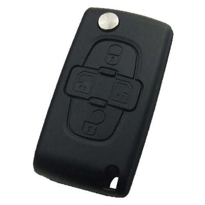Citroen 4 Buton Kumanda 433Mhz (Pil yuvası Devrede) 46 Çipli PCF7941 HITAG2 FSK Model VA2 veya HU83 Uç - 1