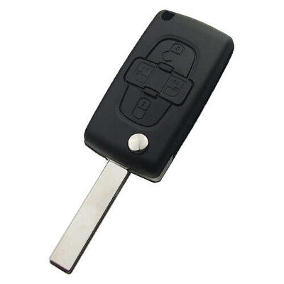 Citroen 4 Buton Kumanda 433Mhz (Pil yuvası Devrede) 46 Çipli PCF7941 HITAG2 FSK Model VA2 veya HU83 Uç - 3