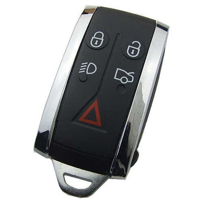 Jaguar KEYLESS 5 Buton Uzaktan Kumanda 315Mhz PCF7953A Hitag2 46 Çipli FCC ID: KR55WK49244 - 1