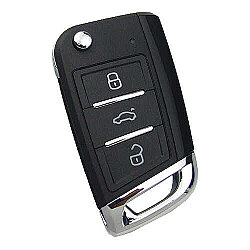 Keydiy Xhorse VW Smart Kumanda Kabı 3 Butonlu - Peugeot