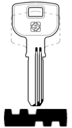 KLE1 Anahtar - Silca