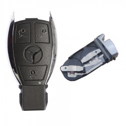 Mercedes Anahtar Kabı Yeni Tip 3 Butonlu Smart - 1