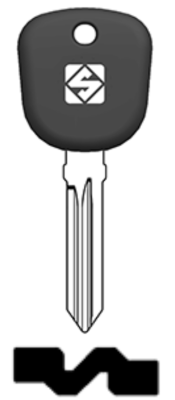 Buick / Cadillac / Chevrolet / GMC / Hummer / Pontiac / Saturn / Suzuki-Maruti Silca Oto Anahtarı - 1