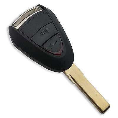 Porsche 2 Buton Anahtar Kabı - 1