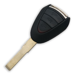 Porsche 3 Buton Anahtar Kabı - 3