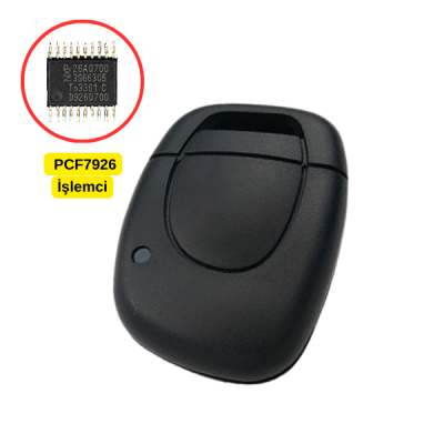 Ren 1 Buton Kumanda 433.92MHz (MK3 ve Anıltools) (Küçük İşlemcili) - 1