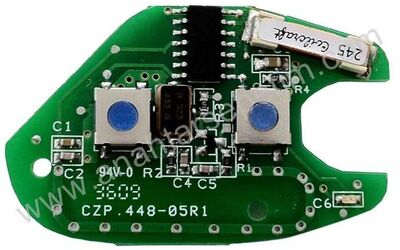 Ren 2 Buton Kumanda 433.92MHz (Orijinal PCF7946 işlemcili) ID46 - 4