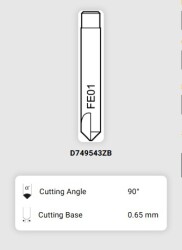 SILCA SWIFT,TWISTER FE01 BİLYALI KESİCİ D749543ZB - 3