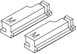 Silca Matrix M Adaptörü Mercedes HU41-HU55-HU61-HU64 ve HU65 Anahtarları Volkswagen HU162 Anahtarı - 1