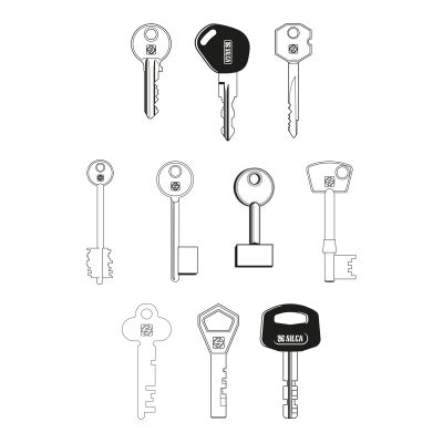 Silca Duo Kasa ve Yale Anahtarı Kesme Makinesi - 4