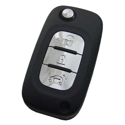 Smart 3 Buton Kumanda 434MZH PCF7961M Çipli - 1