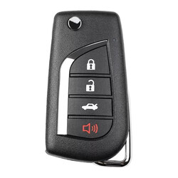 Xhorse Sustalı Kumanda Kablolu Universal 4 Butonlu TOYOTA XKTO10EN - 1
