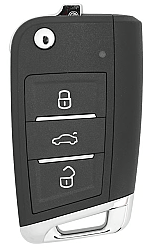 Xhorse VVDI Key Tool VVDI2 Kumanda 3 Butonlu XKMQB5EN - Xhorse