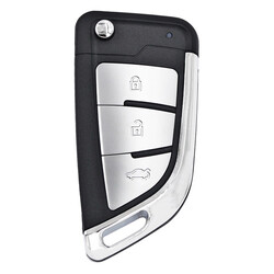 Xhorse Vvdi Key Tool Vvdi2 Kumanda 3 Gümüş Butonlu Süper Çipli BMW TİPİ XEKF21EN - 1