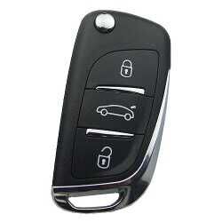 Xhorse VVDI Key Tool VVDI2 Sustalı kumanda 3 butonlu PEUGEOT Tip Super Transponder XEDS01EN - 1
